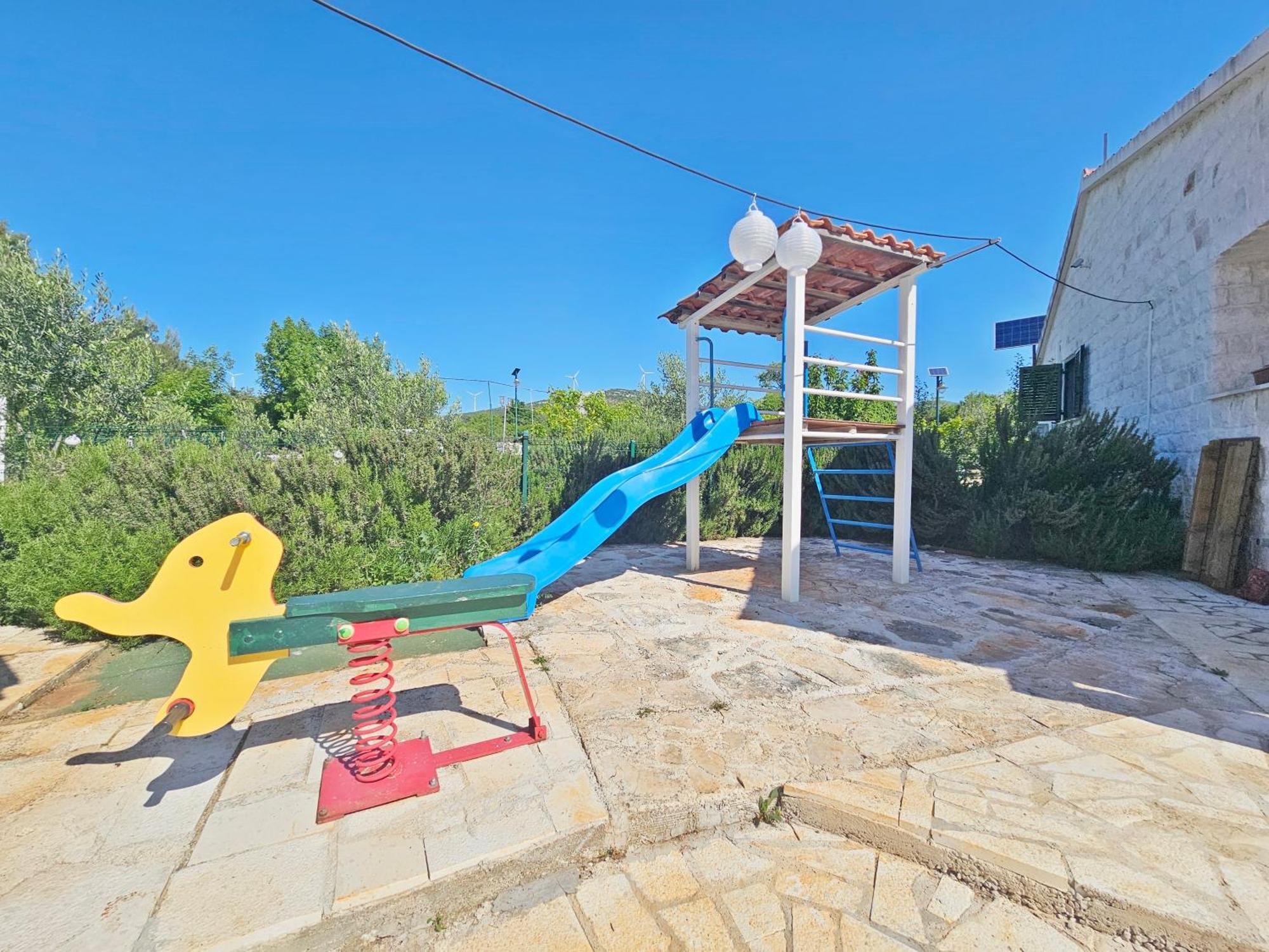 Flamingo - House With Private Pool Villa Gornji Seget Kültér fotó